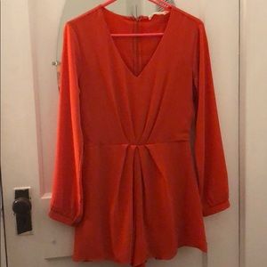 Orange romper
